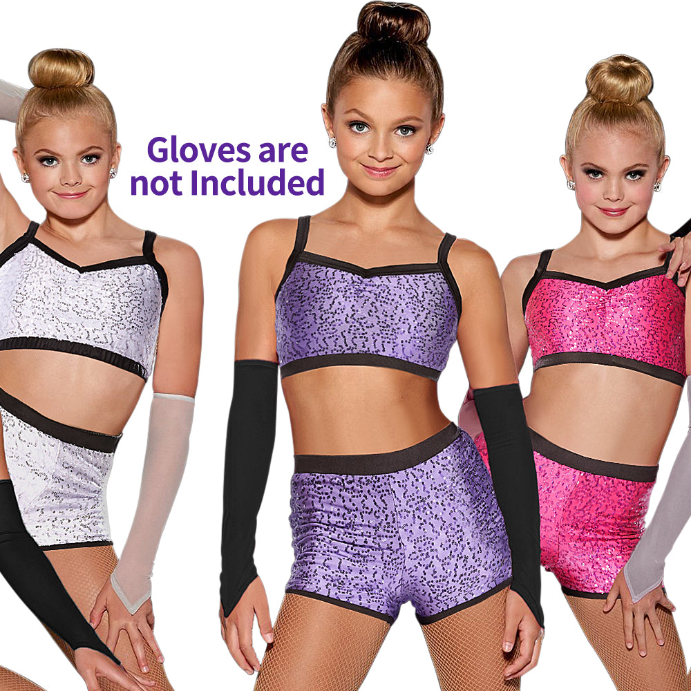 Sequins Crop Top & Shorts Set Suit For Girl Women Tap Jazz Hip Hop Dance  Outfit Contemporary Lyrical Stage Dance Cloth Competition Performance  Sequin Bottomed 2 Piece Outfit – MiDee Dance Costume