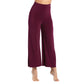 Full Lycra Cropped Wide Leg Pants