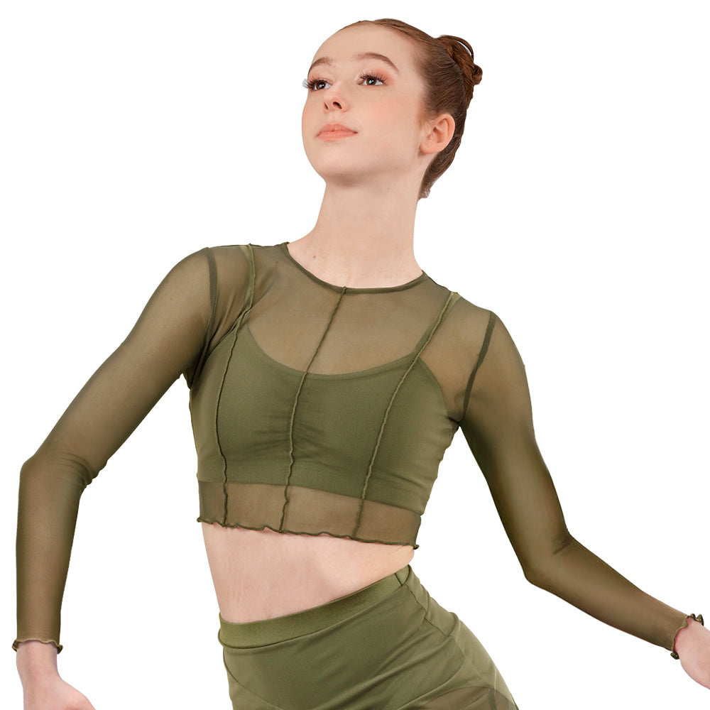 Lotus Leaf Edge Mesh Top