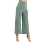 Full Lycra Cropped Wide Leg Pants