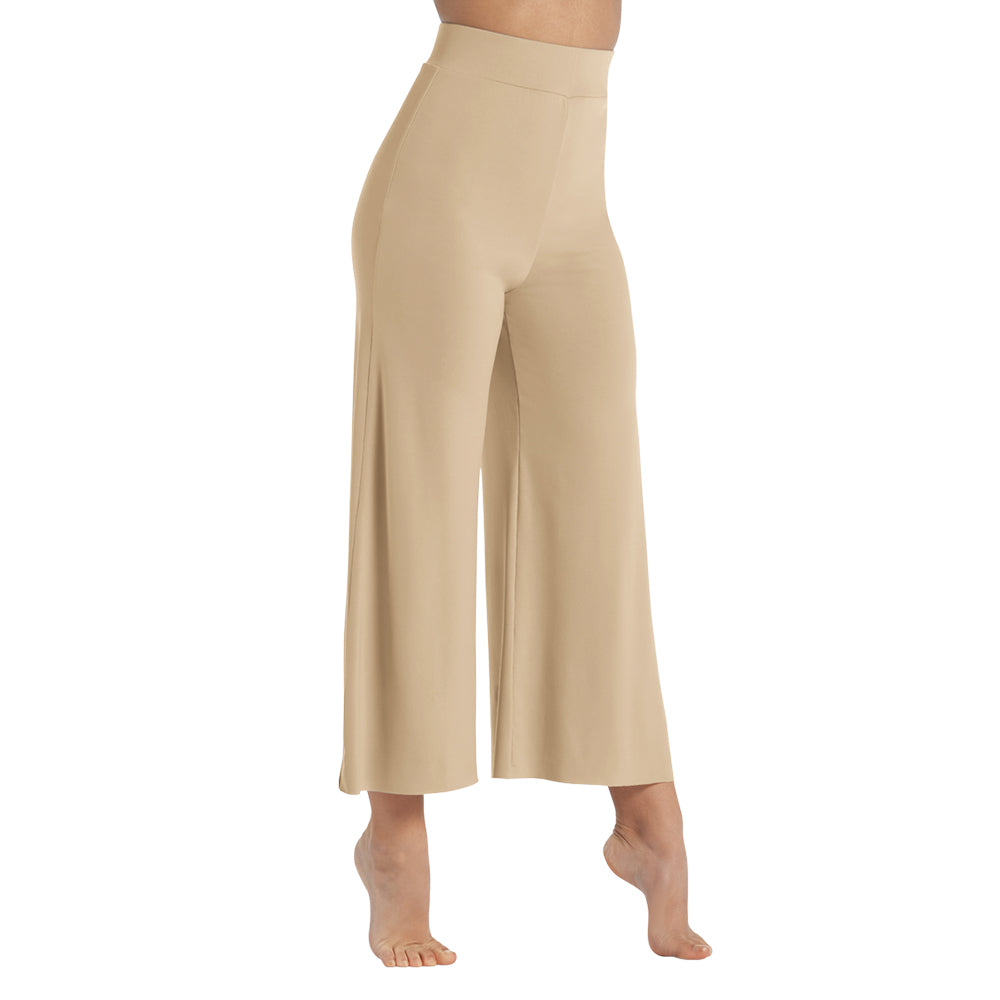 Full Lycra Cropped Wide Leg Pants