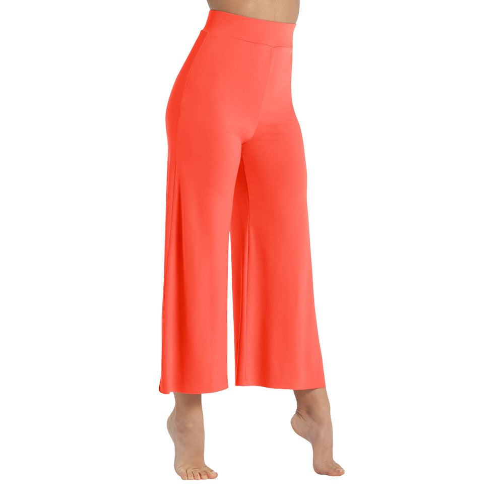 Full Lycra Cropped Wide Leg Pants