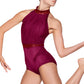 Sequin Halter Leotards Wear