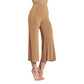 Full Lycra Cropped Wide Leg Pants