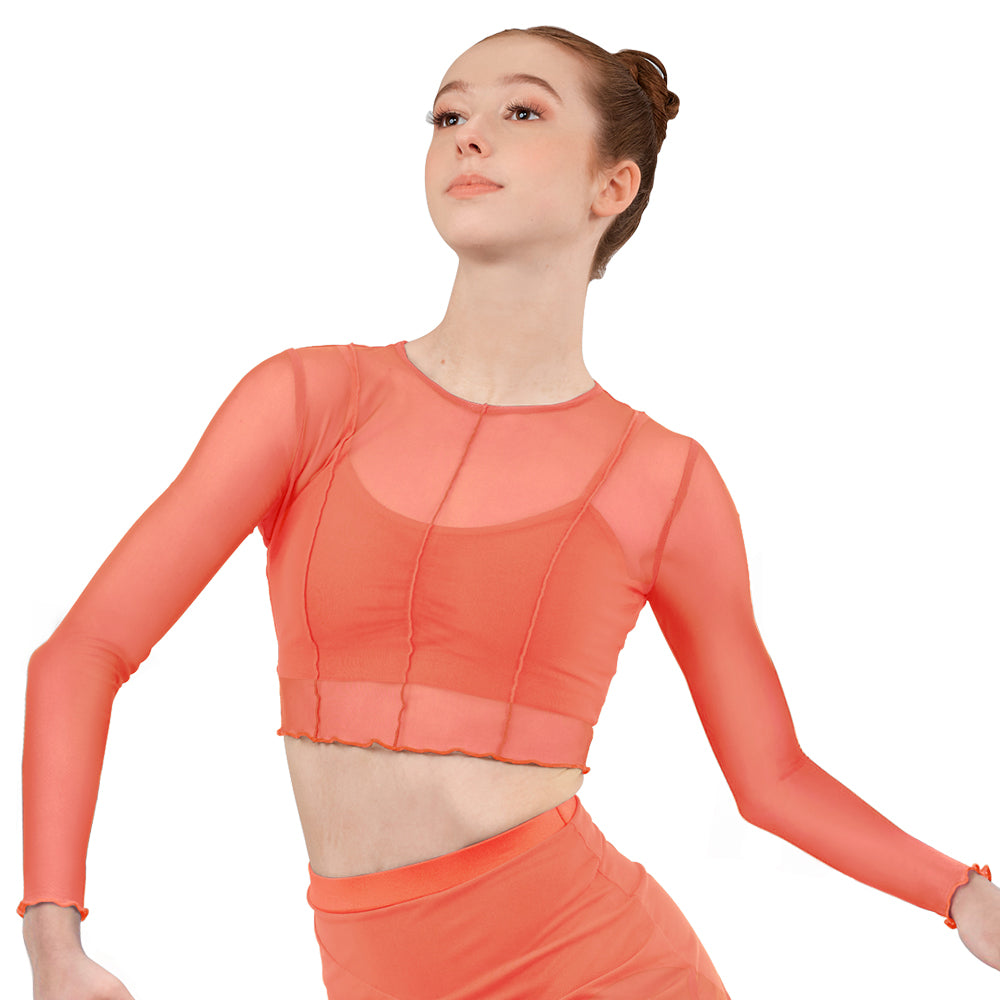 Lotus Leaf Edge Mesh Top