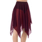 Geometric Skirt Ballet Training Square Mesh Skirt (Exclude Underwear & Leotards)