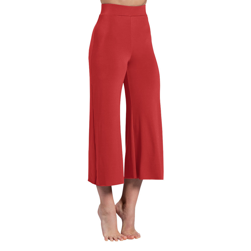 Full Lycra Cropped Wide Leg Pants