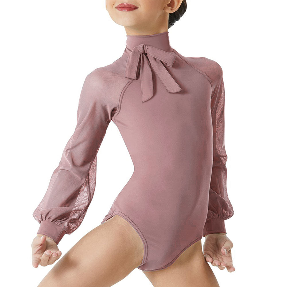 Puff Sleeves Ballet Dance Leotard